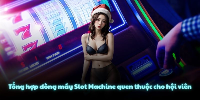 Tổng hợp dòng máy Slot Machine quen thuộc cho hội viên