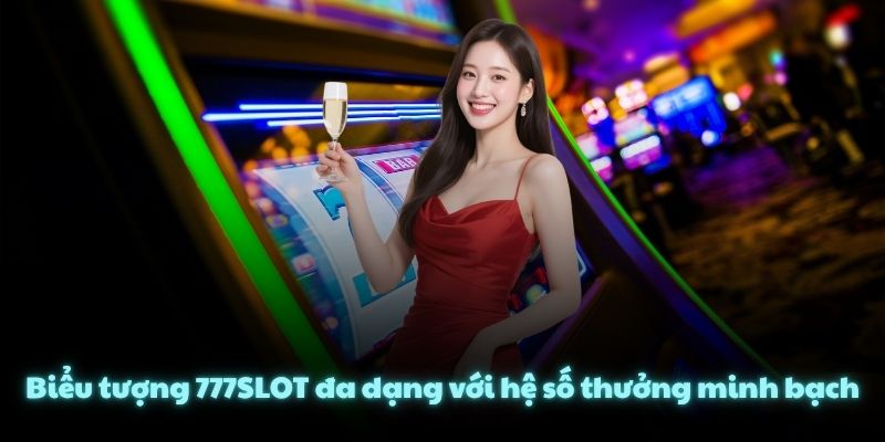 Biểu tượng 777SLOT đa dạng với hệ số thưởng minh bạch